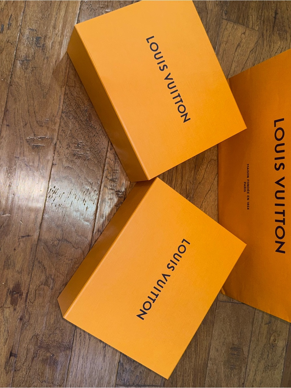 Louis Vuitton Shoe Boxes